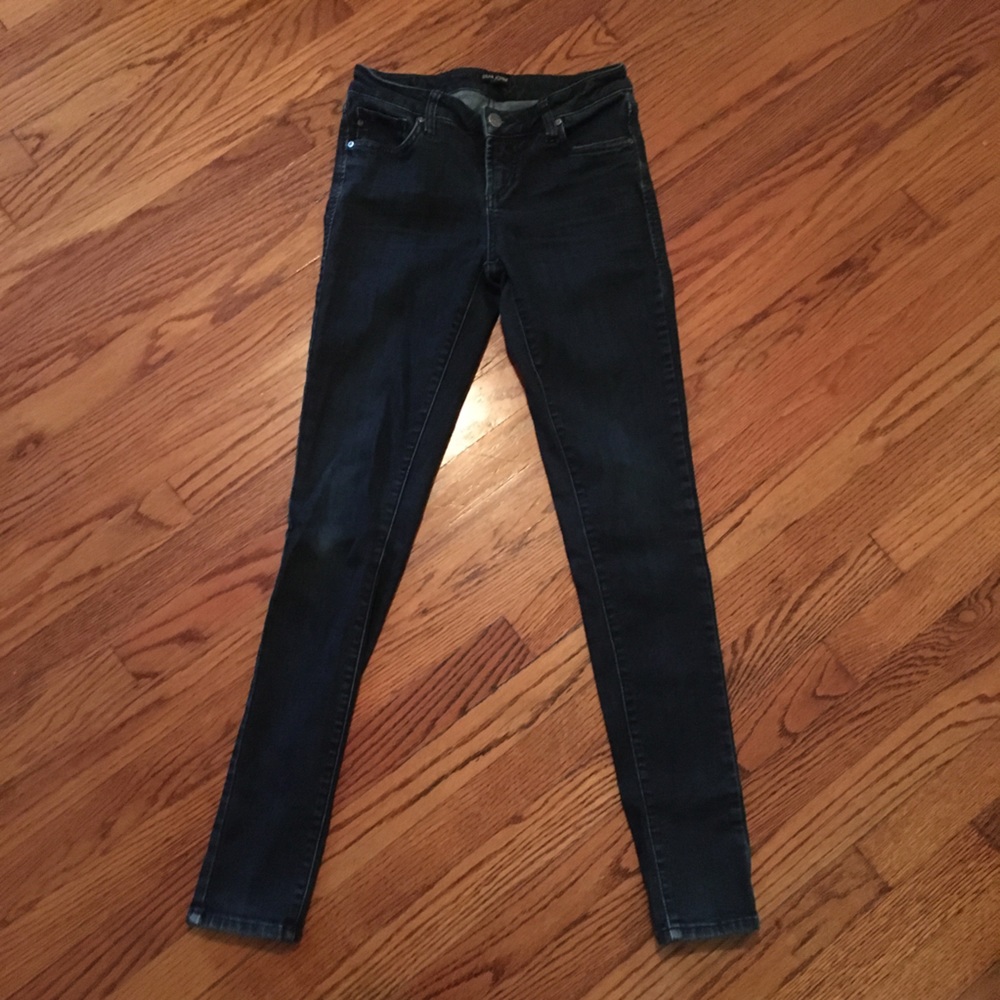 Dear John joyrich comfort skinny dark wash jeans 25